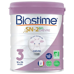 Biostime SN-2 Bio Chèvre 3ème Âge de 10 à 36 Mois 800 g
