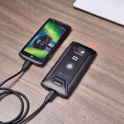 Crosscall 1301239999222 câble USB 1,2 m USB C Noir