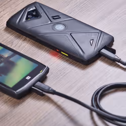 Crosscall 1301239999222 câble USB 1,2 m USB C Noir