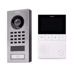 Kit interphone vidéo IP - Doorbird - D1101V - Moniteur A1101 - Vision nocturne - 43 pouces