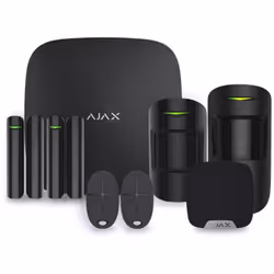 Contenu du pack : 1 Centrale d'alarme AJAX HUB2 B 2 Télécommande d'alarme AJAX SPACE CONTROL B 1 Détecteur de mouvement avec ...