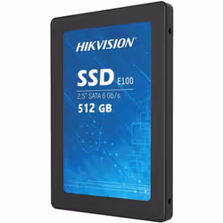 Disque dur SSD 2.5" pour système de vidéosurveillance - Hikvision Ce disque dur 512 Go est idéal pour compléter l'installatio ...