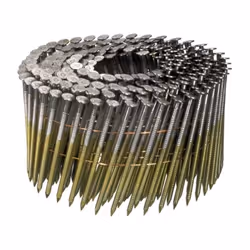 Pointes 16° 2.5x55 mm - Annelées Galvanisées en rouleaux plats fil métal - Carton de 9000 clous - ARCA - SPR2555AG - Les clou ...