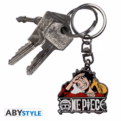 ABYstyle One Piece Luffy New World Trousseau de clés Métallique