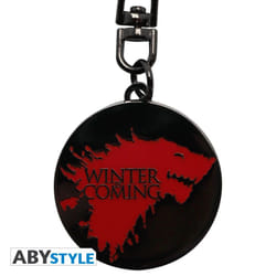 ABYstyle Game Of Thrones Winter is coming Trousseau de clés Métallique