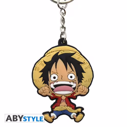 ABYstyle One Piece PVC Luffy SD, Trousseau de clés, Multicolore, PVC, 40 mm, 55 mm, 1 pièce(s)