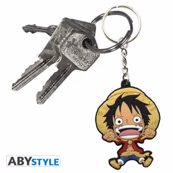 ABYstyle One Piece PVC Luffy SD Trousseau de clés Multicolore