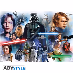 ABYstyle Star Wars, Film et TV, Star Wars, Rectangle, Multicolore, Papier, 98 x 68 cm