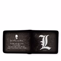ABYstyle 3700789225720 portefeuille, étui pour cartes, support de documents de voyage Noir Vinyl