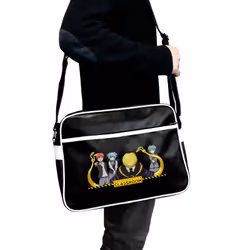 ABYstyle 3700789237068 sac à main et sac en bandoulière Polyuréthane Noir Unisexe Sac à bandoulière