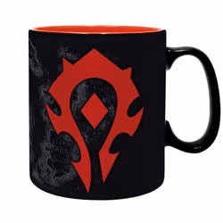 ABYstyle ABYMUG434, Unique, 0,46 L, Noir, Rouge, Vitrocéramique, Mug, Universel