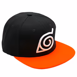 ABYstyle ABYCAP018, Tous, Unisexe, Casquette, Noir, Orange, Image, Décontracté