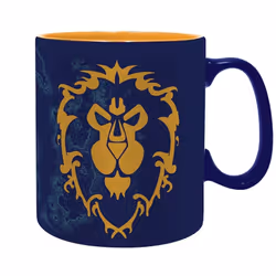 ABYstyle ABYMUG479, Unique, 0,46 L, Bleu, Or, Vitrocéramique, Mug, Universel