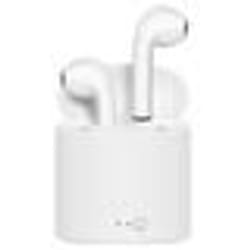 ECOUTEURS BLUETOOTH LEDWOOD LD-I7S BLANC AVEC BOITIER DE CHARGE BLANC