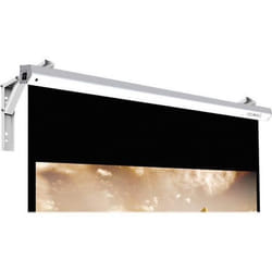 Kit de montage Lumene pour écran de projection - Blanc laqué - 2 supports muraux