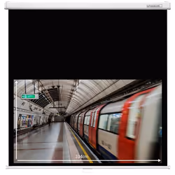 Ecran de projection LUMENE PLAZZA HD 240 C MANUAL SCREEN