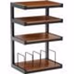 Meuble de salon - NORSTONE - Esse hi-fi Vinyl - Marron - Laqué - Contemporain