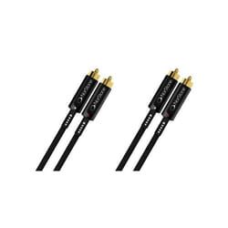 Câble RCA - Norstone - Arran - 1 m - Triple blindage - Isolation électromagnétique