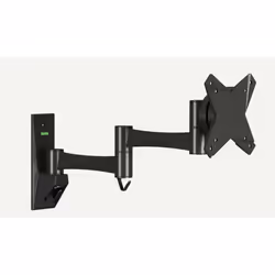 Norstone A1327-RS360X, 75 x 75 mm, 100 x 100 mm, -15 - 15°, 180°, Aluminium, Noir