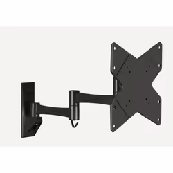Norstone A2342-RS360X, 75 x 75 mm, 200 x 200 mm, -15 - 15°, 180°, Aluminium, Noir
