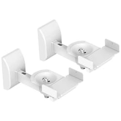 Norstone Bookshelves Wall Mount Blanc - Support pour Enceinte (la paire) - Accessoires enceintes