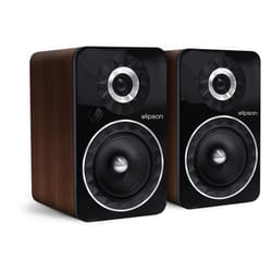 Haut-parleurs - ELIPSON - Prestige Facet 6B BT - 2 voies - Sans fil - Marron