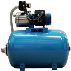 Pompe Surpresseur Eau 880w 4800 L/h Réservoir 80l - 4 Bars Avec Manomètre Et Pressostat