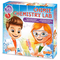 Buki Chimie 75 Expériences, Kit d'expériences, Biologie, 8 an(s), Multicolore