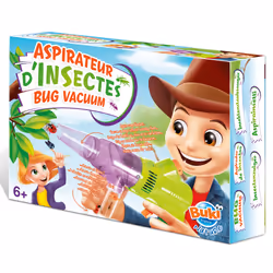 Buki Aspirateur d'Insectes, Kit d'expériences, Biologie, 6 an(s), Orange, Transparent, Vert