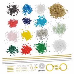 Buki Bijoux Tissés, 8 an(s), Plastique, Métal, Multicolore, 31 pièce(s)