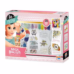 Buki Méga Bracelets, 8 an(s), Plastique, Synthétique, Métal, Multicolore, 61 pièce(s)