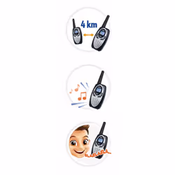 Buki Talkie Walkie Rechargeable - Vue supplémentaire 4