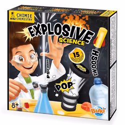 Buki Explosive Science, Kit d'expériences, Chimie, 8 an(s), Multicolore