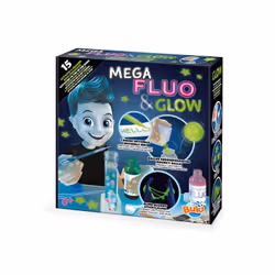 Buki Méga fluo & glow, Kit d'expériences, Chimie, 8 an(s), Multicolore