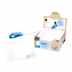 Buki Be Teens Secret Notebook, Kit de loisirs créatifs pour enfants, 4 an(s), Blanc
