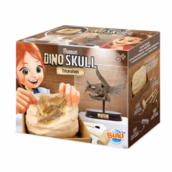 Buki Museum dino skull - tricératops, Kit d'expériences, Paléontologie, 8 an(s), Multicolore