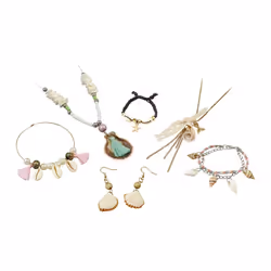 Buki Bijoux coquillages Be Teens, 8 an(s), Multicolore, 26 pièce(s)
