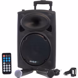Karaoké mobile 500W USB/MP3 IBIZA PORT10VHF-BT S0190020C