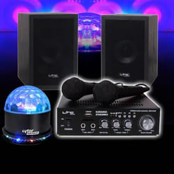 Pack Karaoké enfant 2x50W STAR2MKII + SUNMAGIC RVB
