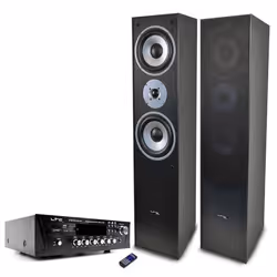 Paire denceintes L766-BL + Ampli LTC ATM-7000USB 2X50W