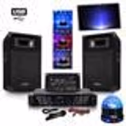 Pack Sono ampli + enceintes 500W + Table de mixage + SUNMAGIC LED RVB