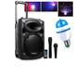 Enceinte Active DJ - IBIZA SOUND - PORT10VHF-BT - 500W - Bluetooth - Micro sans fil VHF