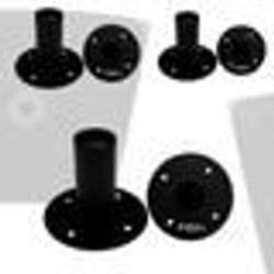 6 adaptateurs ronds: fixation denceintes sur pied sono accessoires