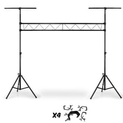 Portique jeux de lumière jusquà 3m BRIDGE-603 + 4 crochets pour fixation