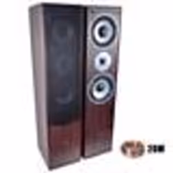 Paire denceintes Hifi-Home-Cinéma 2x500W L766-WA + 20 Mètres de câbles transparent