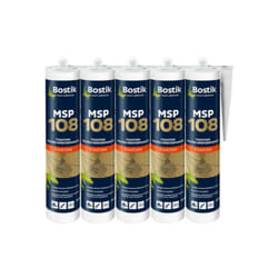 Bostik - Mastic msp 108 Polymères blanc de fixation hautes performances x5