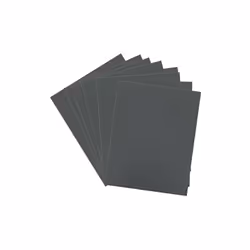 Présentation : Feuille de papier abrasif 3M 734 Wetordry grain 600 fortement abrasif et résistant à l'eau, à utiliser sur de  ...