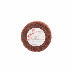 Présentation : Cette brosse 3M scotch-brite FF-ZS coarse diamètre 75 mm possède une structure flexible qui permet une grande  ...