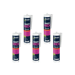 Bostik - Lot de 5 mastic néoprène Mastirex - 310ml