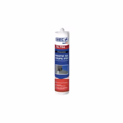 Présentation : Mastic coupe feu SL706 NEC+ noir 310ml x5 est un mastic silicone neutre qui réticule avec l'humidité de l'air  ...